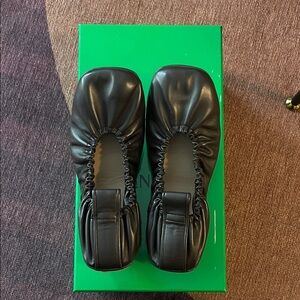 Bottega Veneta Brown Shore Ballerina Flats